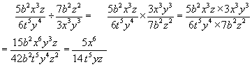 algebraic fractions division #2