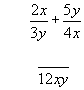algebraic fractions #3