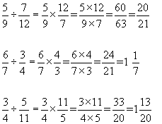 fraction division