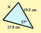 cosine rule prob #1